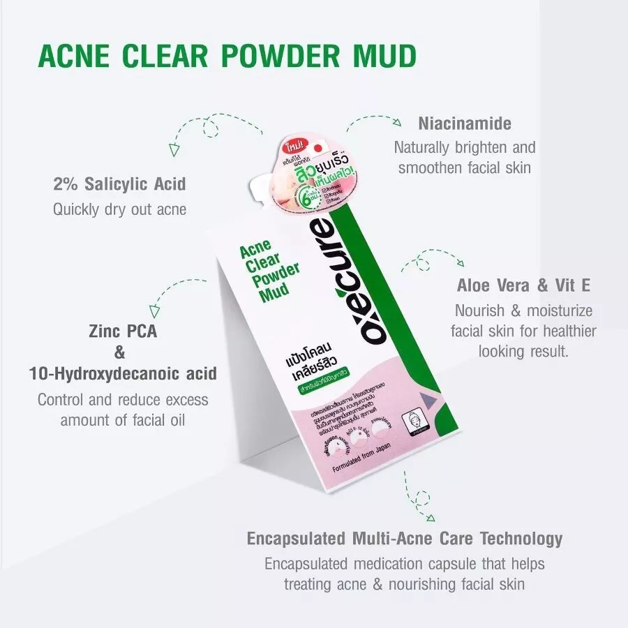 Oxe Cure - Acne Clear Powder Mud 7g.