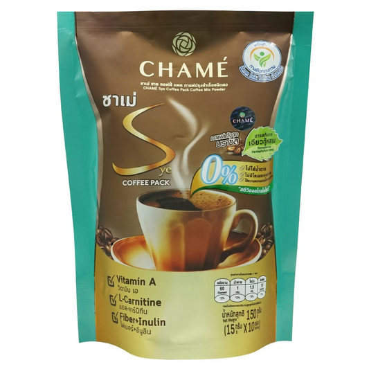 CHAMÉ - Sye Coffee Pack 150g. (10 sachets / 15g. each)