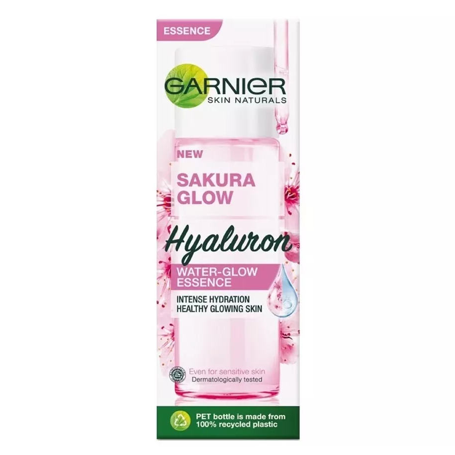 Garnier - Sakura Glow Hyaluron Serum - Water-Glow Essence 100ml.