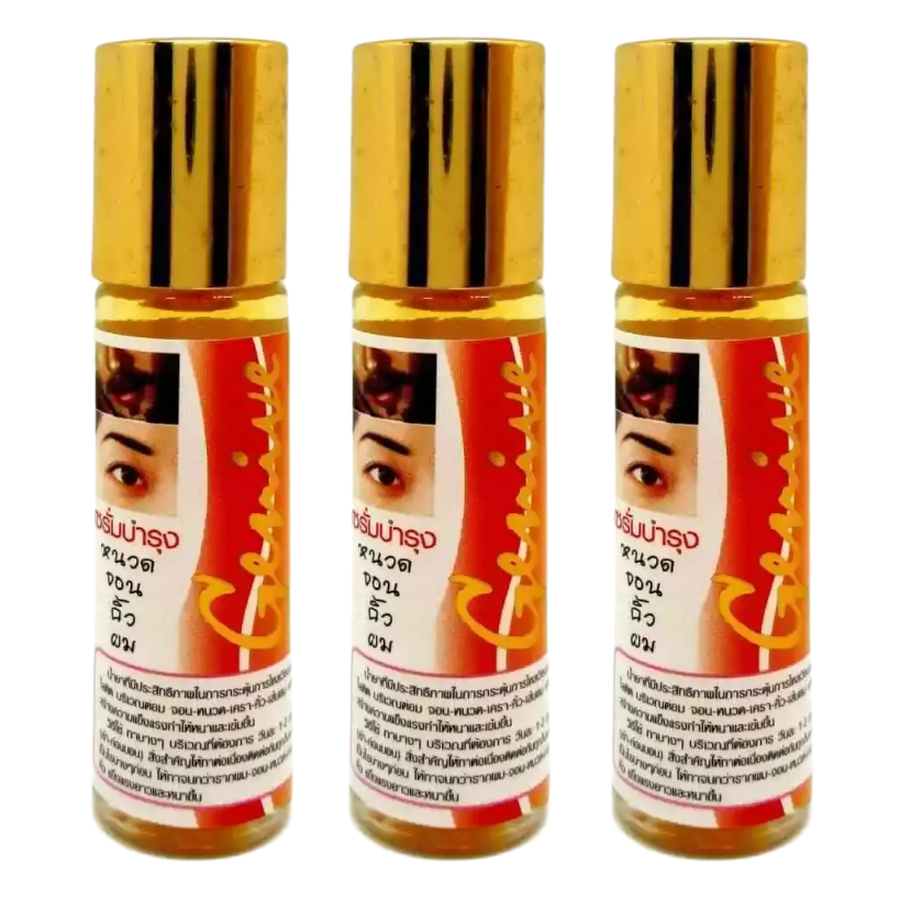 Genive - Eyebrows & Beard Hair Growth Serum 10ml. (Pack of 3)
