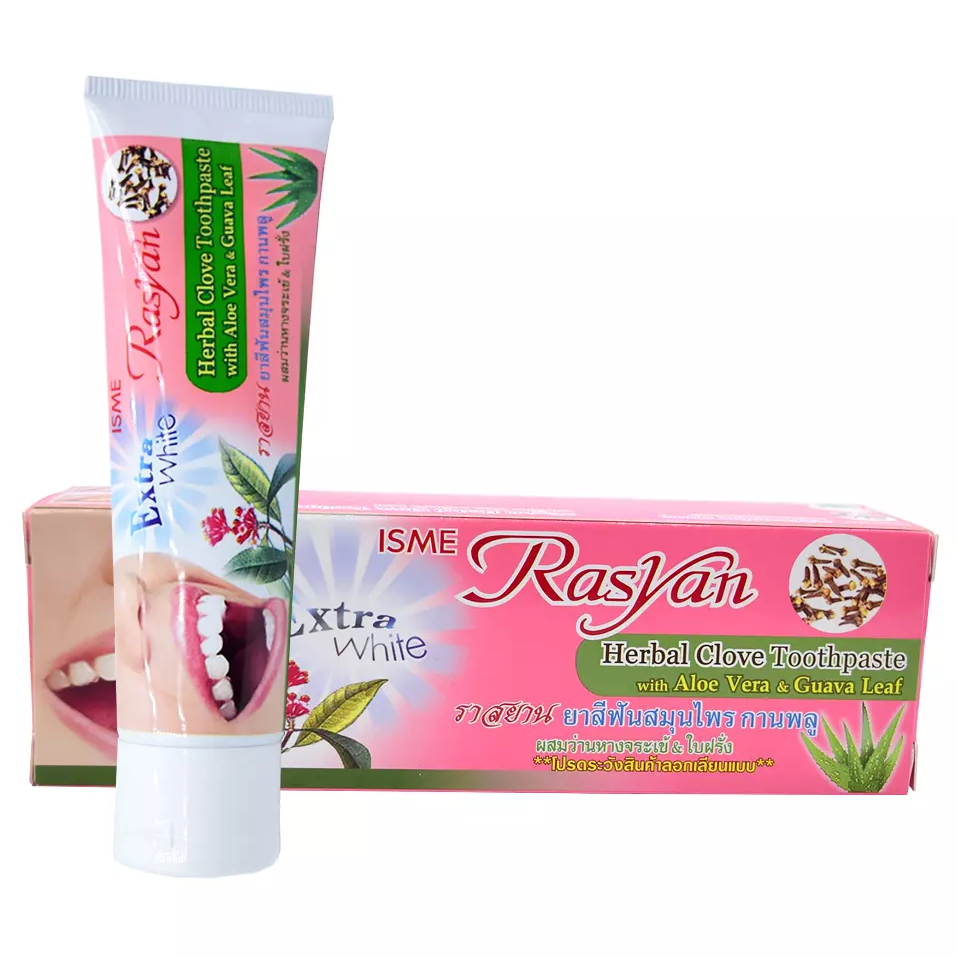ISME - Herbal Clove Toothpaste With Aloe Vera & Guava Leaf 100g.