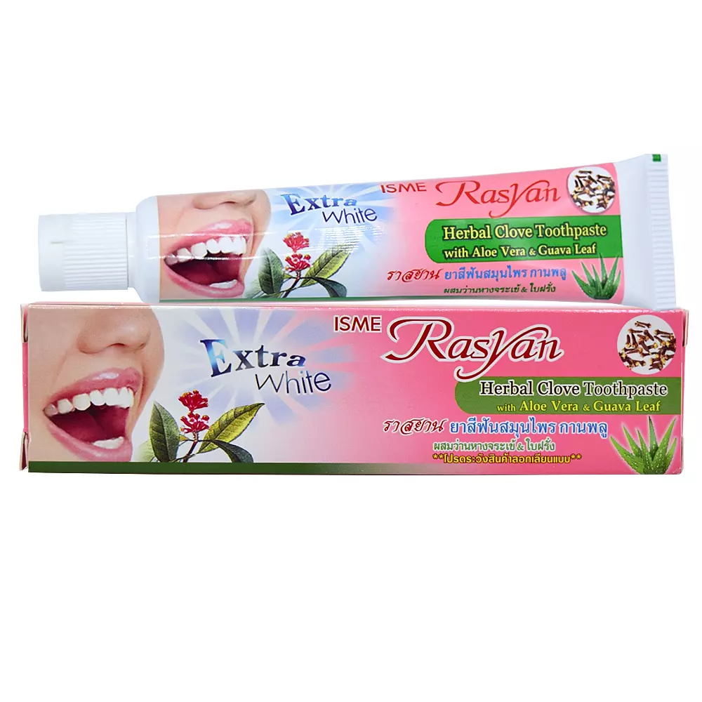 ISME - Herbal Clove Toothpaste With Aloe Vera & Guava Leaf 100g.