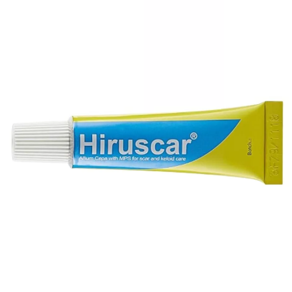 Hiruscar - Gel, 100% Hypoallergenic Mucopolysaccharide for Skin Softener Acne Scar and Keloid Care 7g.