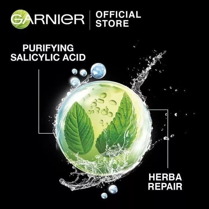 Garnier Men - Oil Control - Anti-Blackheads Brightening Icy Scrub 100 ml - Made in Indonesia