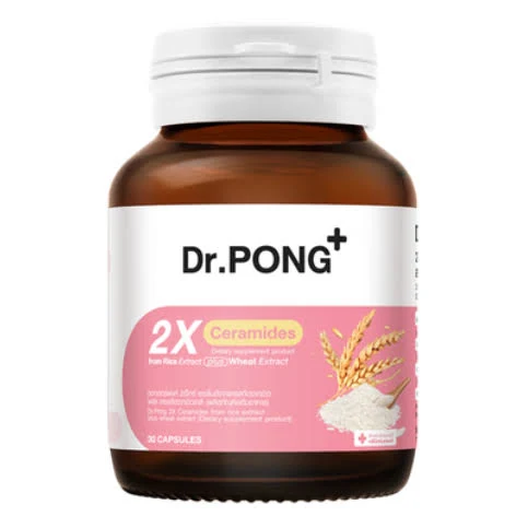 Dr.PONG - 2X Ceramides From Rice Extract Plus Wheat Extract (30 capsules)