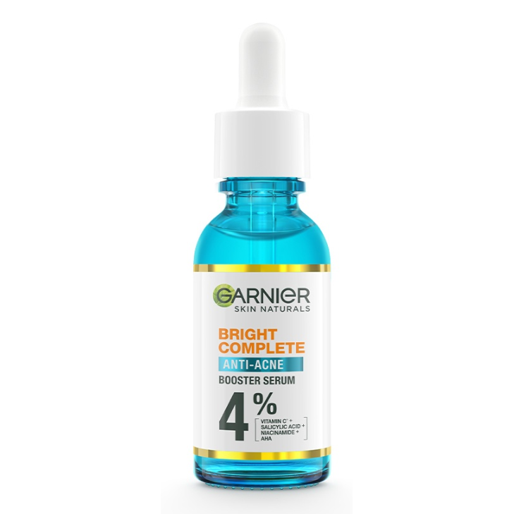 Garnier - Bright Complete - Anti-Acne Booster Serum 30ml.