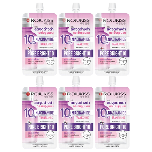 Rojukiss - Porebright10 Whitening Serum 8ml. (Pack of 6)