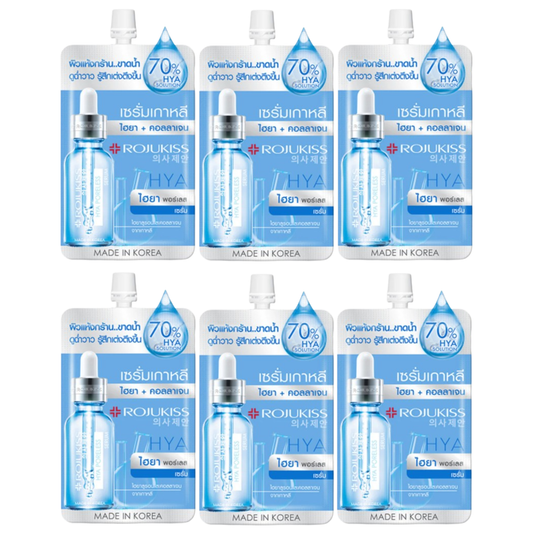 Rojukiss - Hya Poreless Collagen Serum 6ml. (Pack of 6)