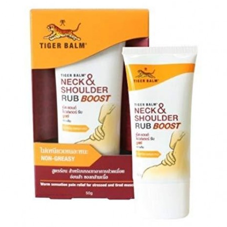 Tiger Balm - Neck and Shoulder Rub Boost 50g. (Pack of 2)