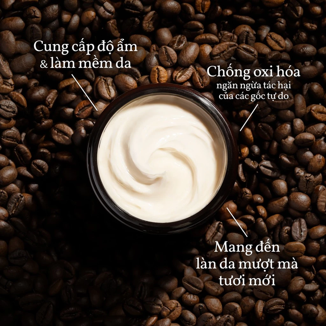 Cocoon Vietnam - Dak Lak Coffee Body Butter (Bơ Dưỡng Thể Cà Phê Đắk Lắk) with Coffee Oil, Tamanu Oil & Cocoa Butter 200ml.