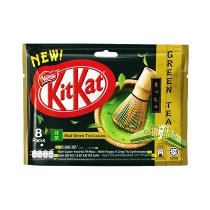 KitKat - Green Tea Sharebag 17 g. X 8 - Made in Malaysia