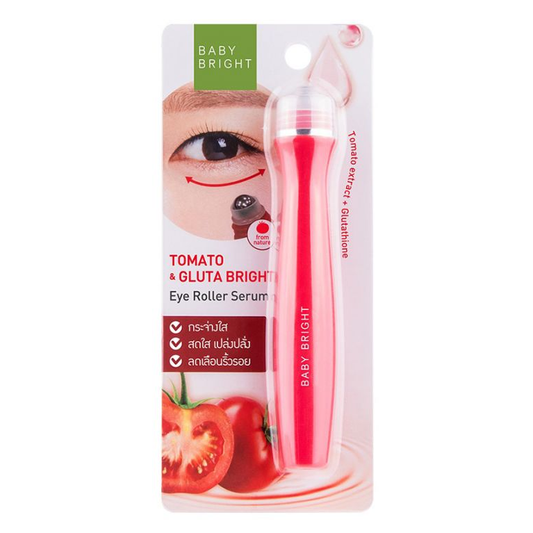 Baby Bright - Tomato & Gluta Bright Eye Roller Serum 15ml.