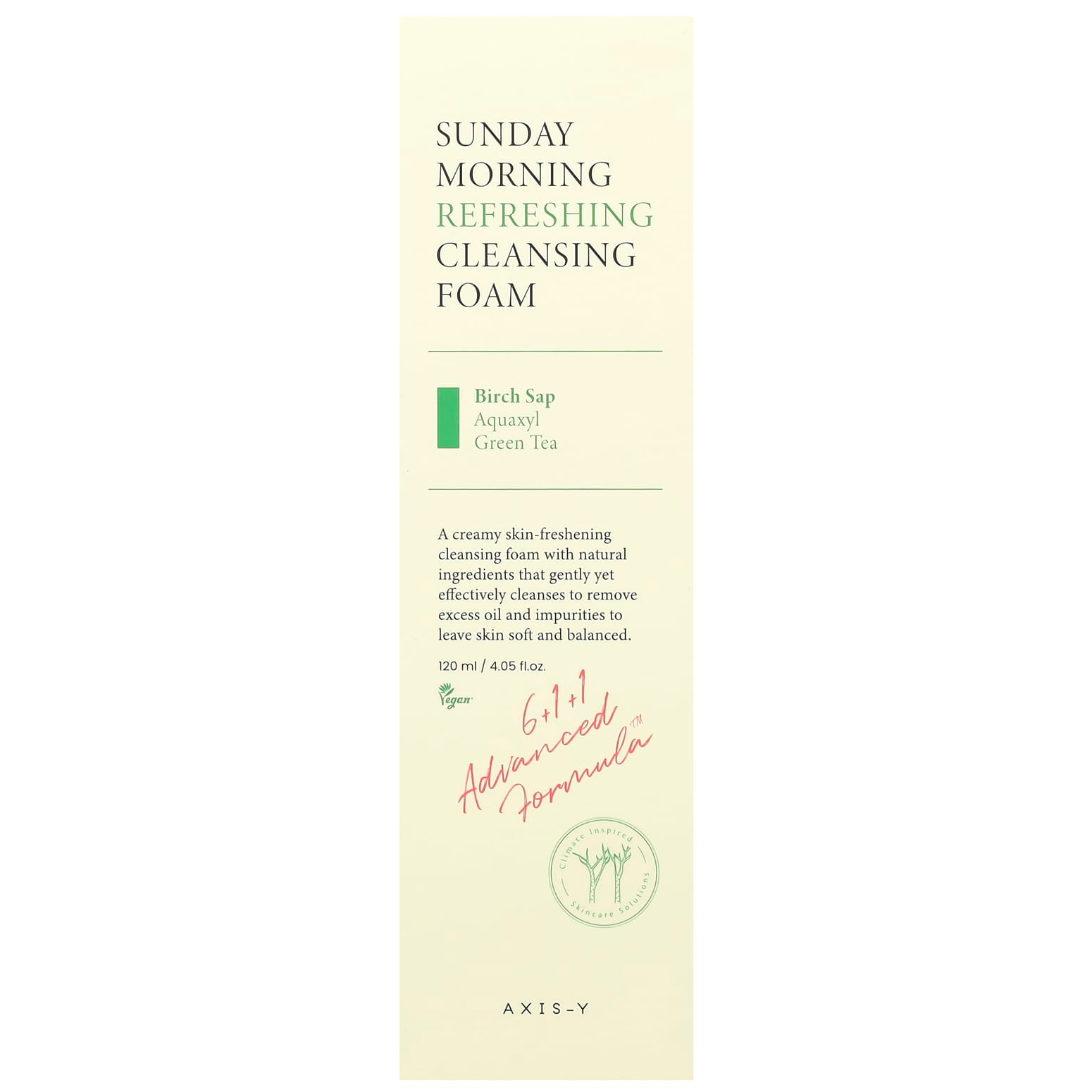 AXIS-Y - Sunday Morning Refreshing Cleansing Foam 120ml.