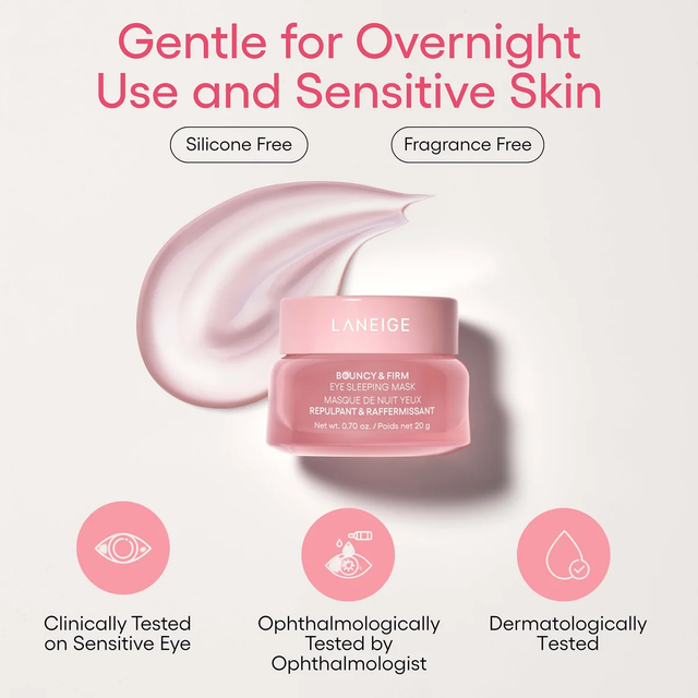 Laneige - Bouncy & Firm Eye Sleeping Repulpant & Raffermissant Mask 20ml.