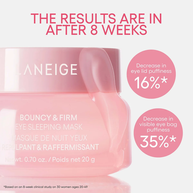Laneige - Bouncy & Firm Eye Sleeping Repulpant & Raffermissant Mask 20ml.