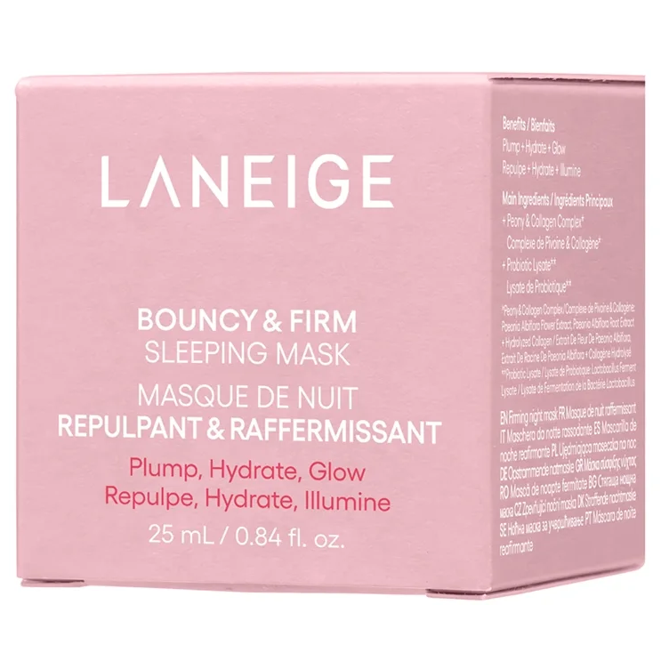 Laneige - Bouncy & Firm Sleeping Repulpant & Raffermissant Mask 25ml.