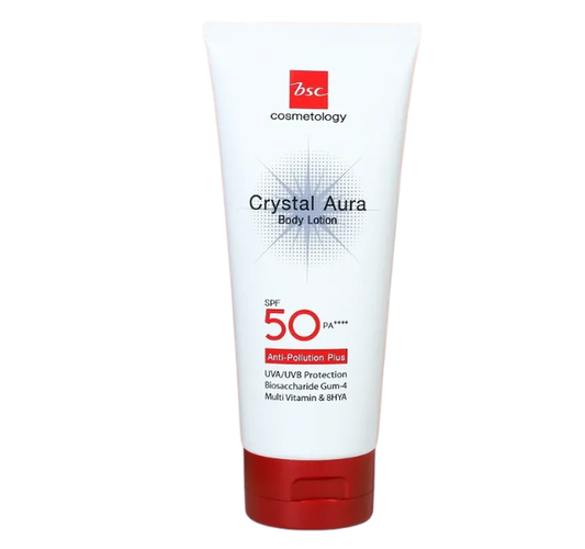 BSC Cosmetology - Crystal Aura Body Lotion SPF50 PA++++ 200g.