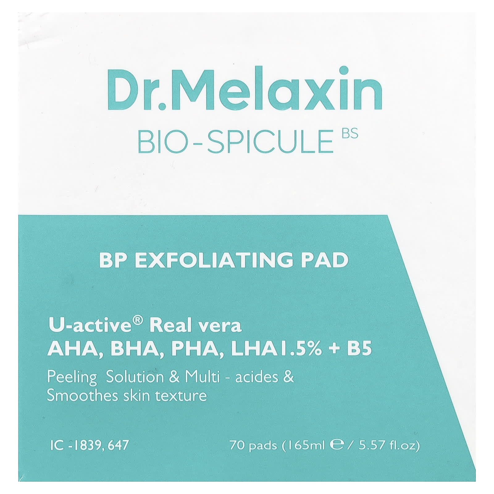 Dr.Melaxin - Bio-Spicule B5 BP Exfoliating Pad (70 Pads)