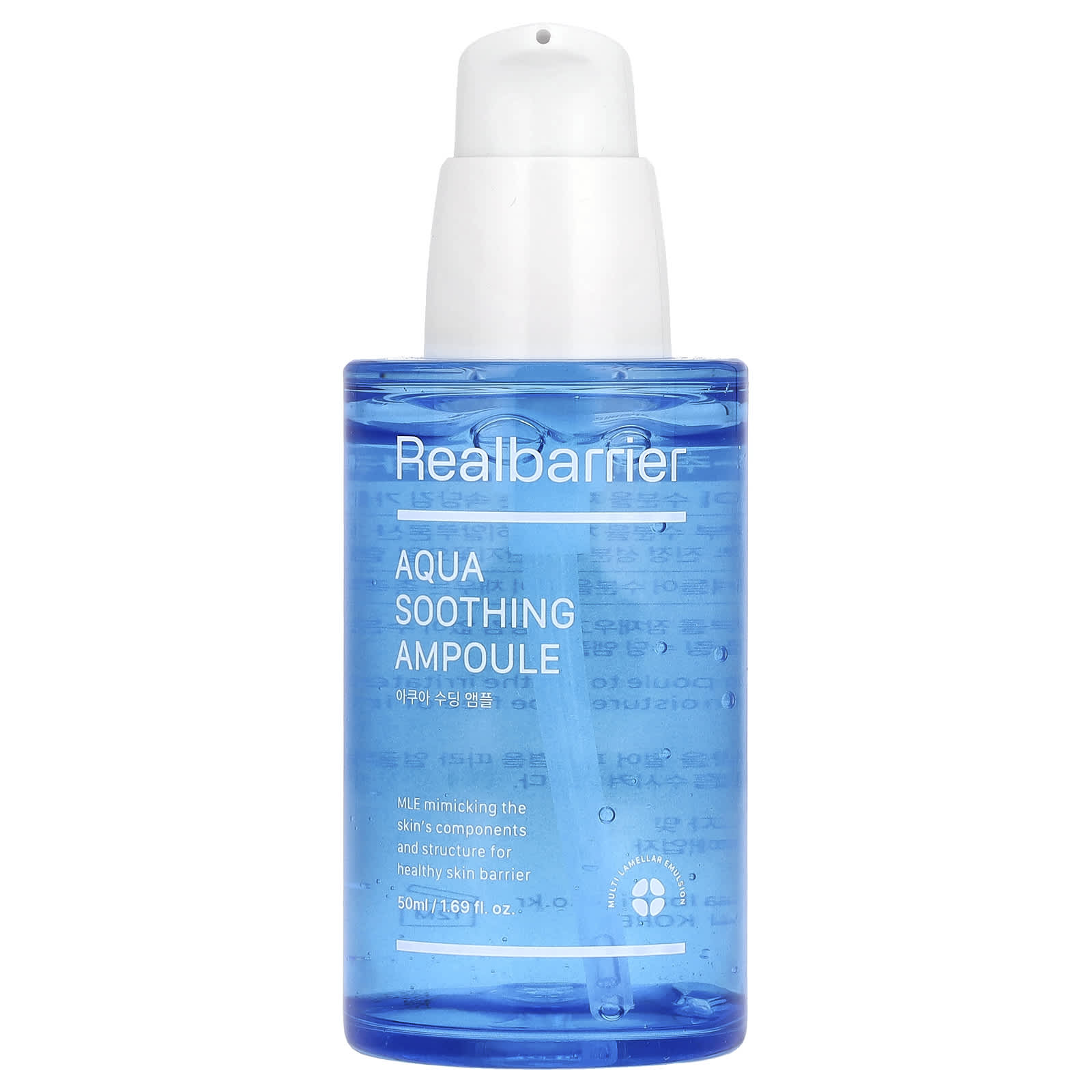 Real Barrier - Realbarrier Bundle of 1x Aqua Soothing Ampoule Set 50ml. + 1x Real Barrier Aqua Soothing Cream 25ml.