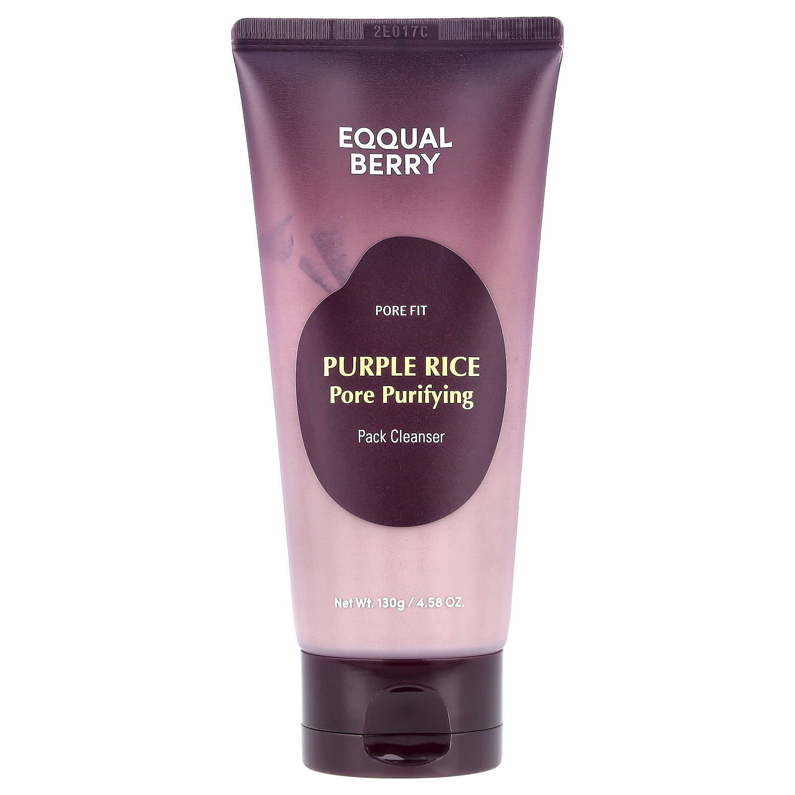 EQQUALBERRY - Purple Rice Pore Purifying Pack Cleanser 130g.