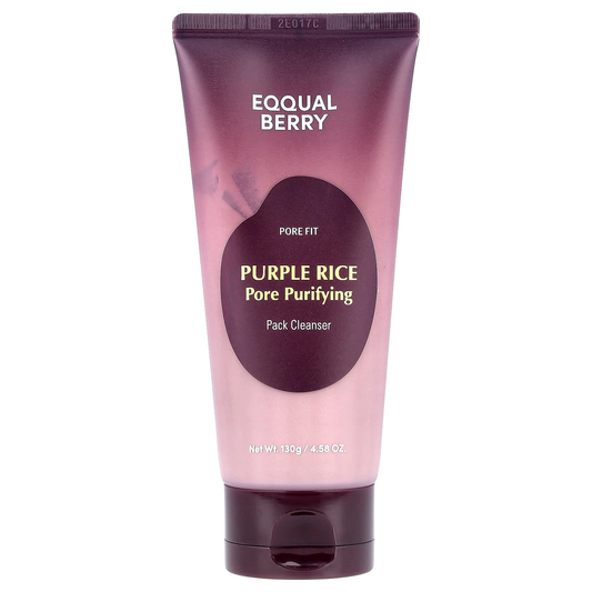 EQQUALBERRY - Purple Rice Pore Purifying Pack Cleanser 130g.