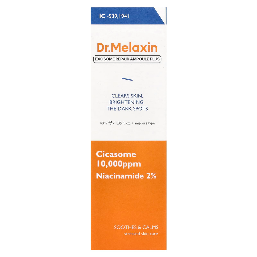 Dr.Melaxin - Exosome Repair Ampoule Plus with Cicasome and Ciacinamide 40ml.