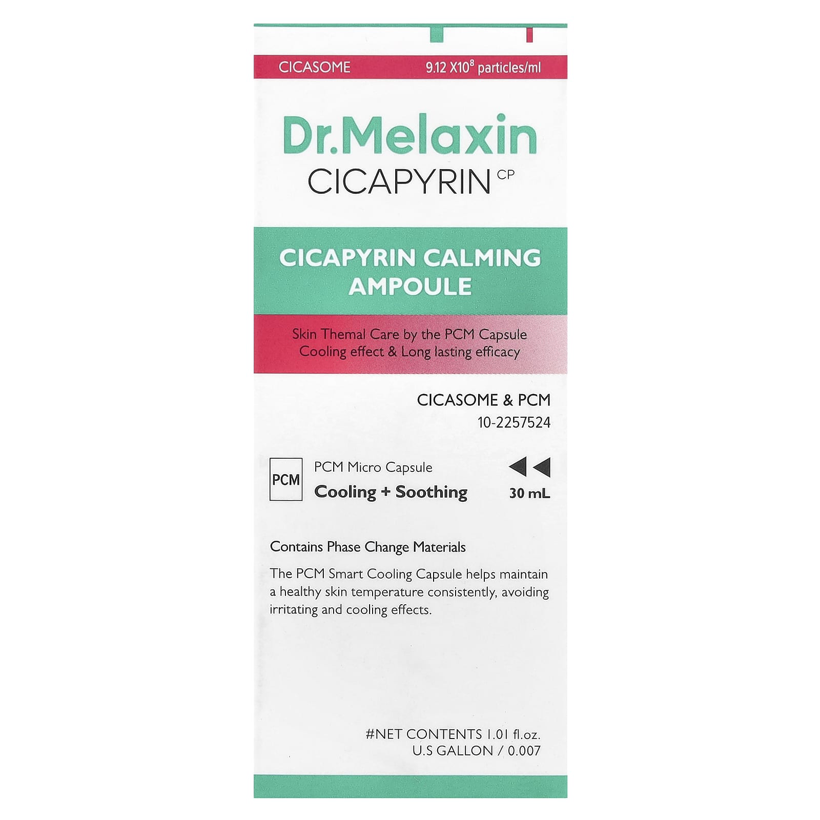 Dr.Melaxin - Cicapyrin Calming Ampoule 30ml.