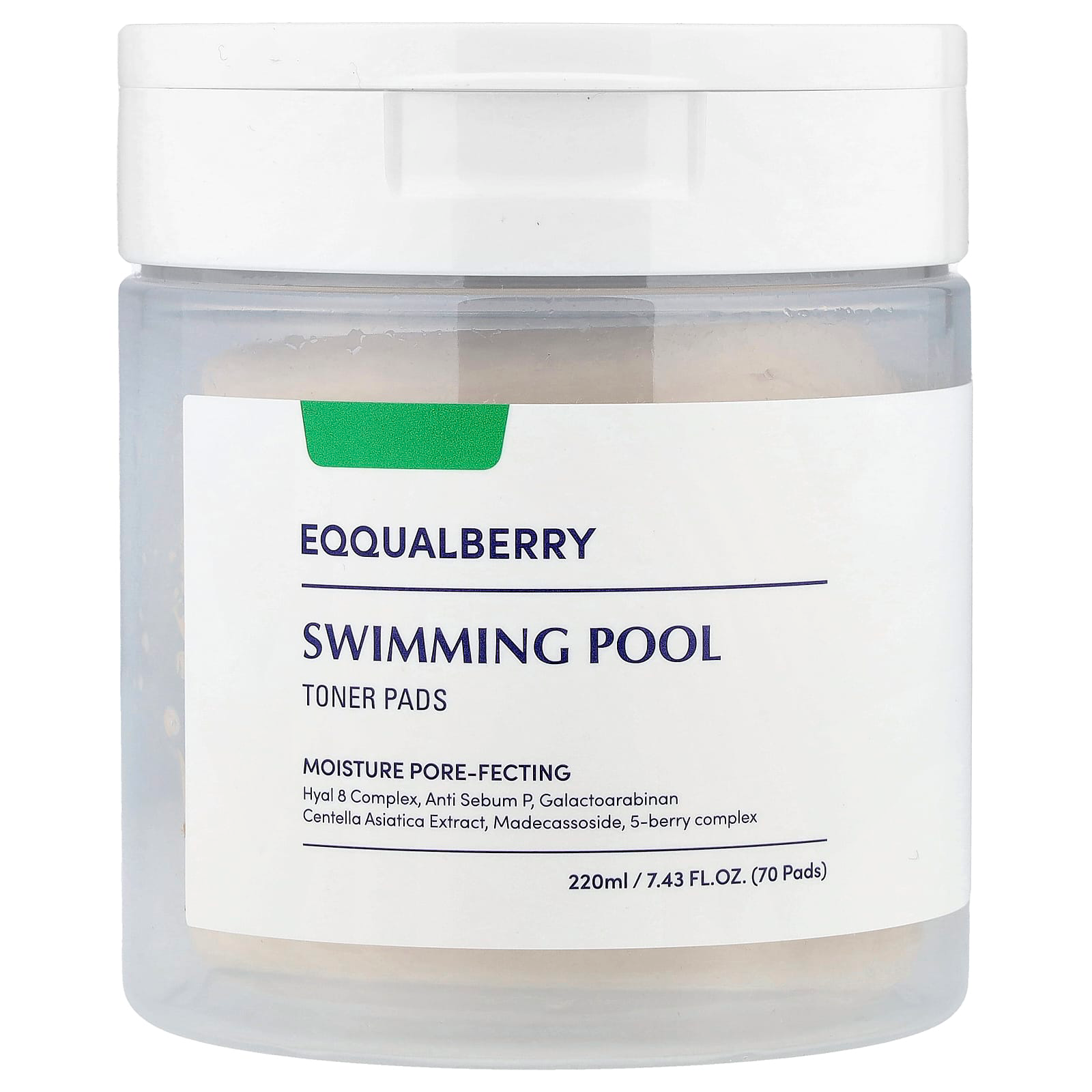 EQQUALBERRY - Swimming Pool Toner Pads (70 Pads)