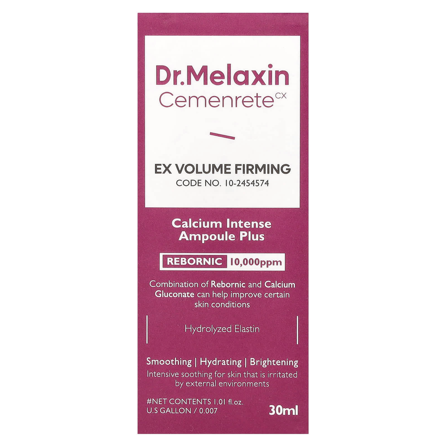 Dr.Melaxin - Cemenrete CX Calcium Intense Ampoule Plus Hydrolyzed Elastin EX Volume Firming 30ml.