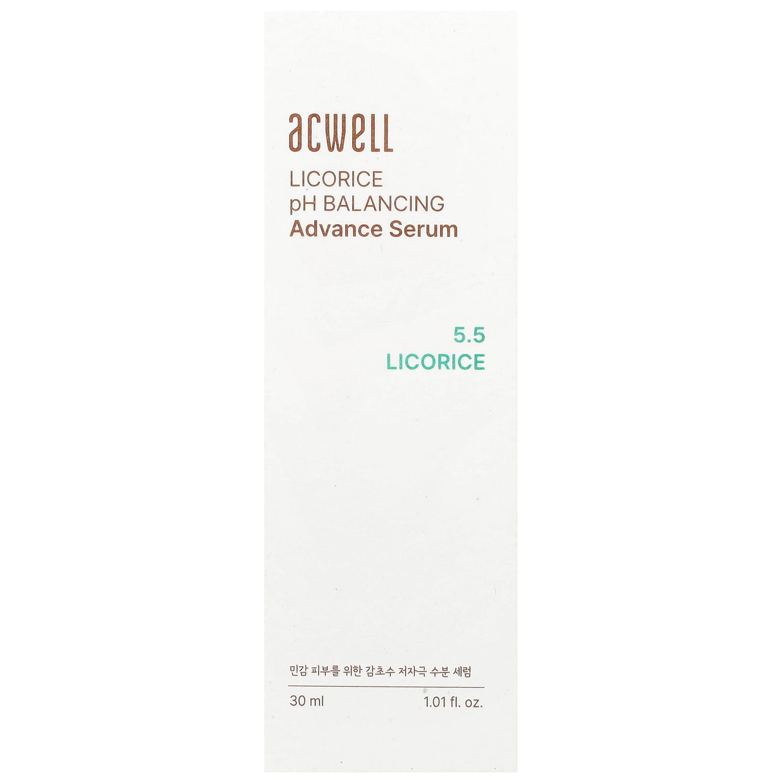 Acwell - Licorice pH Balancing Advance Serum 30ml.