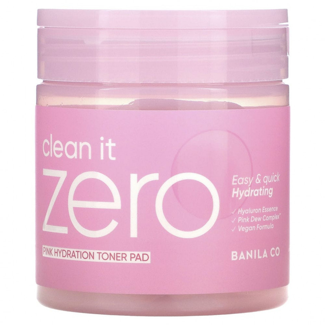 Banila Co - Clean It Zero Pink Hydration Toner Pad 70 Pads