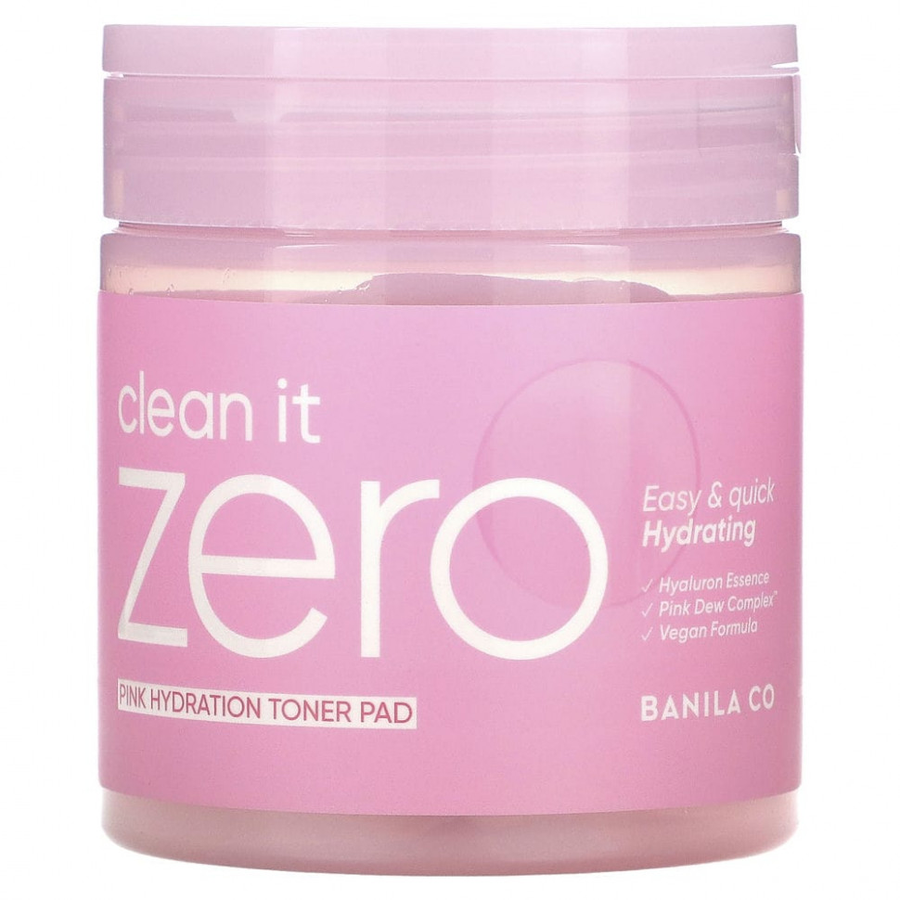 Banila Co - Clean It Zero Pink Hydration Toner Pad 70 Pads