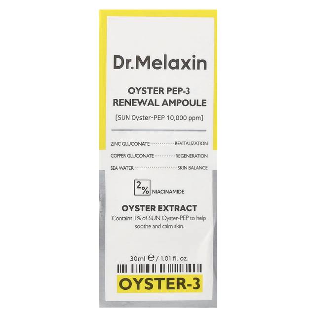 Dr.Melaxin - Oyster Pep-3 Renewal Ampoule 30ml.