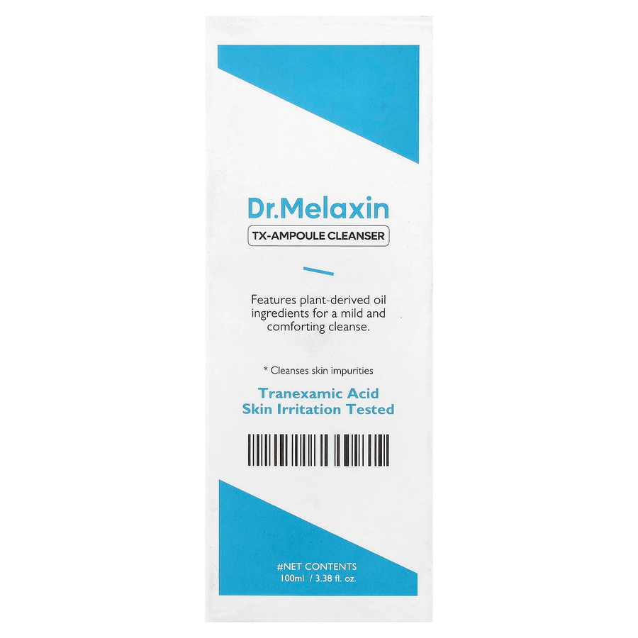 Dr.Melaxin - TX Ampoule Cleanser with Tranexamic Acid, Dye-Free and Hypoallergenic 100ml.