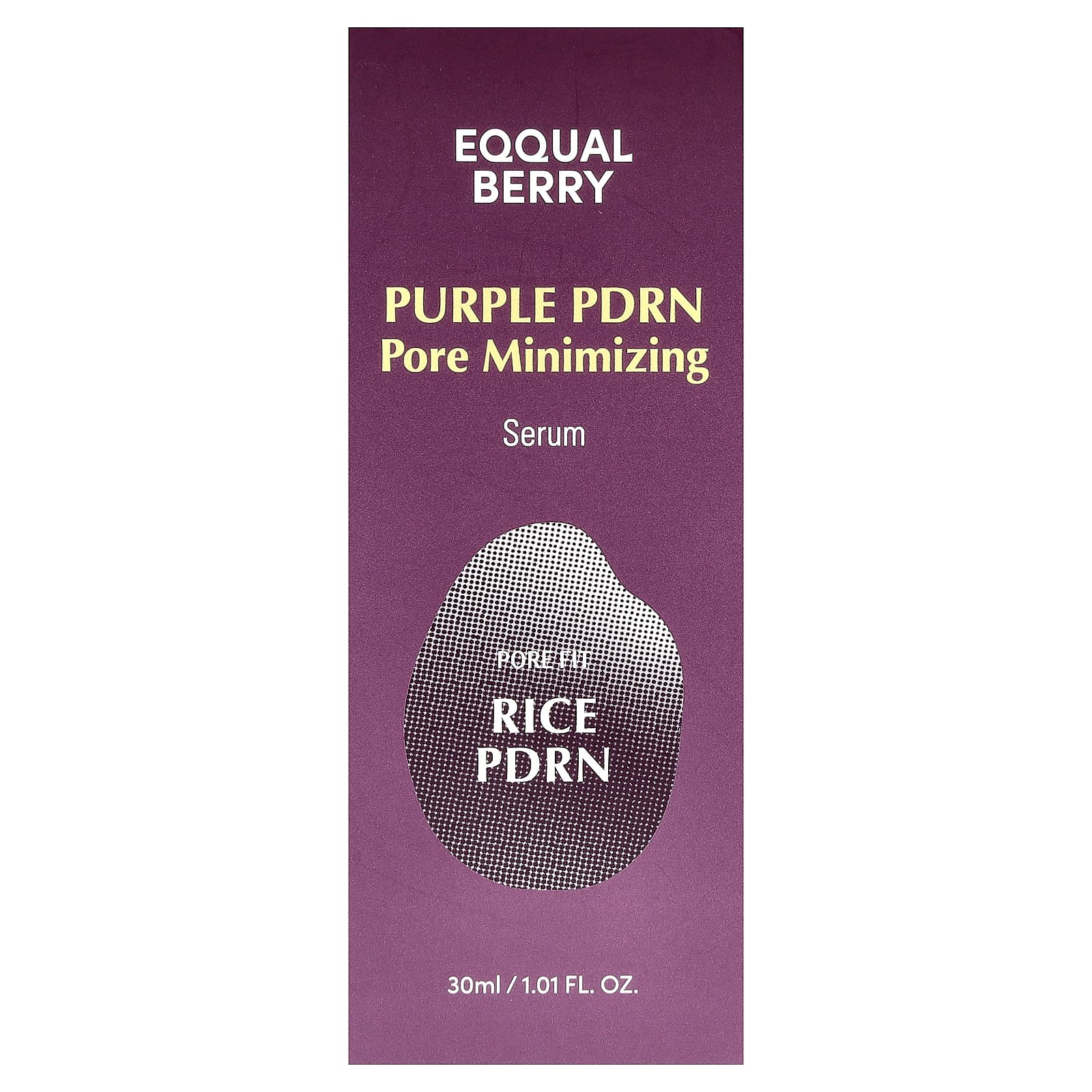 EQQUALBERRY - Purple PDRN Pore Minimizing Serum 30ml.