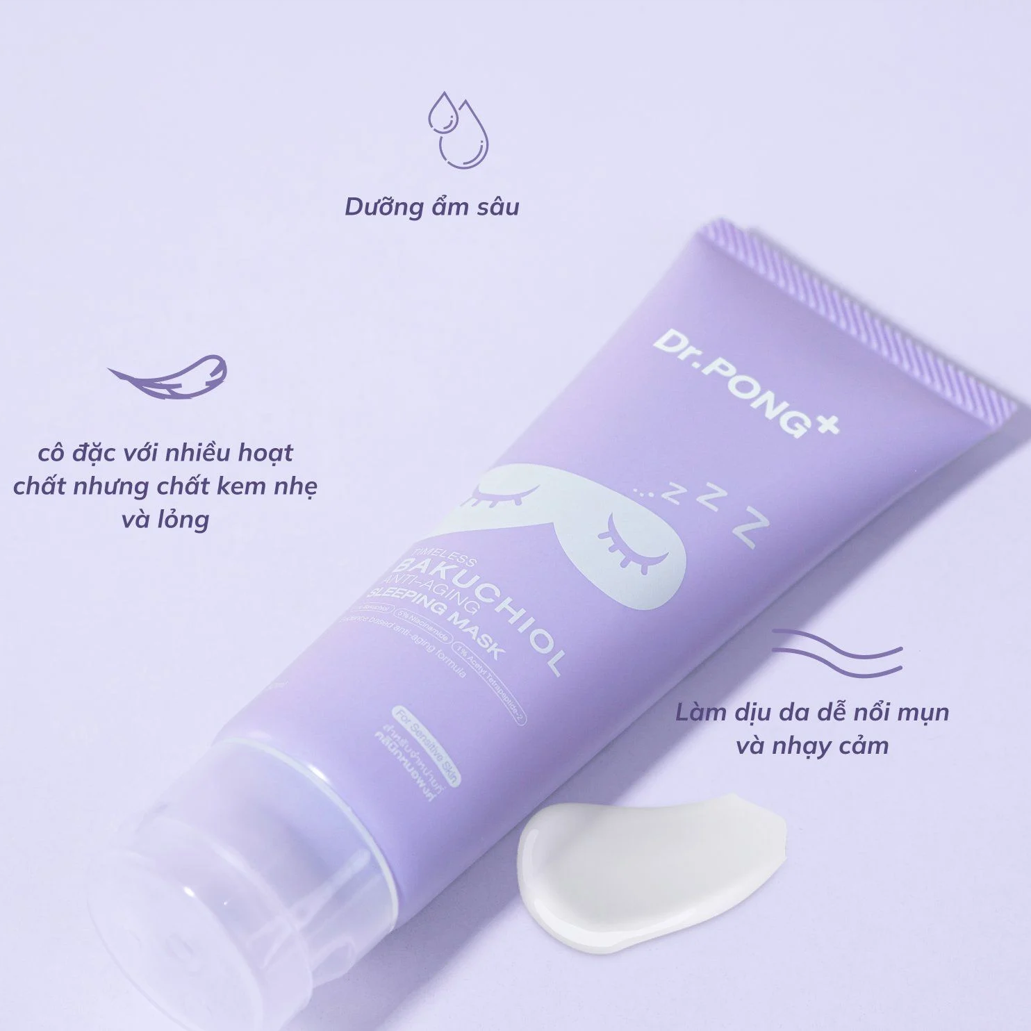 Dr.PONG - Timeless Bakuchiol Anti-Aging Sleeping Mask 50ml.