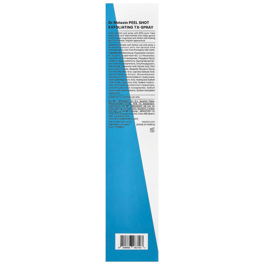 Dr.Melaxin - Peel Shot Body Exfoliating TX-Spray 200ml.