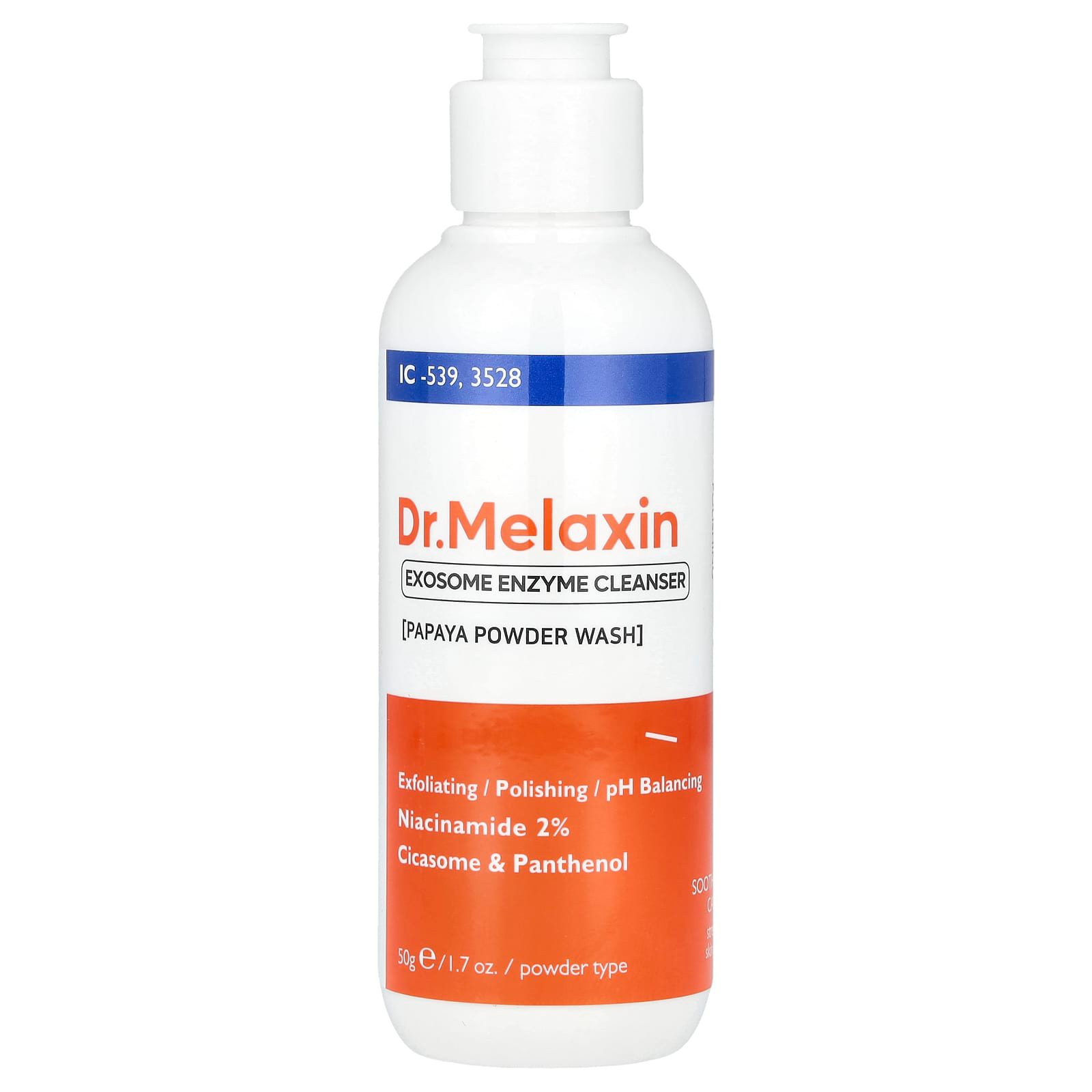 Dr.Melaxin - Exosome Enzyme Cleanser Papaya Powder Wash 50g.