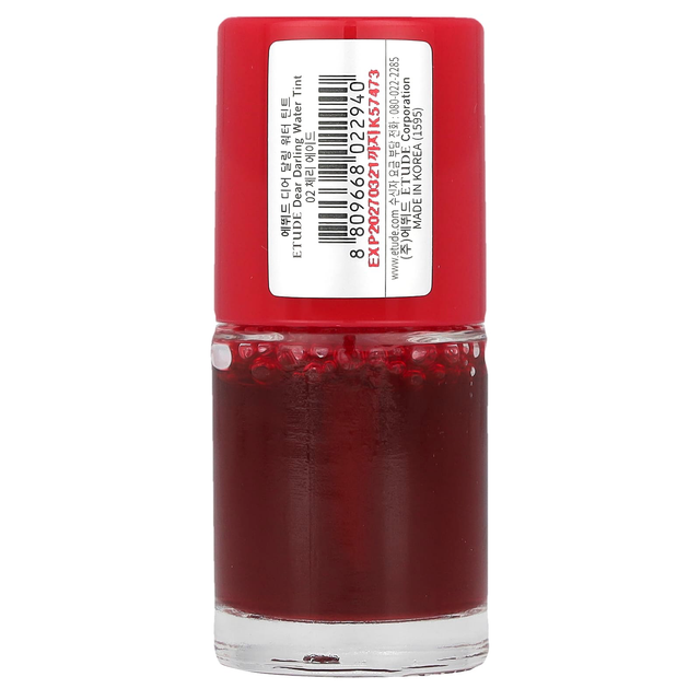 Etude - Dear Darling Water Tint #02 Cherry Ade 9g.