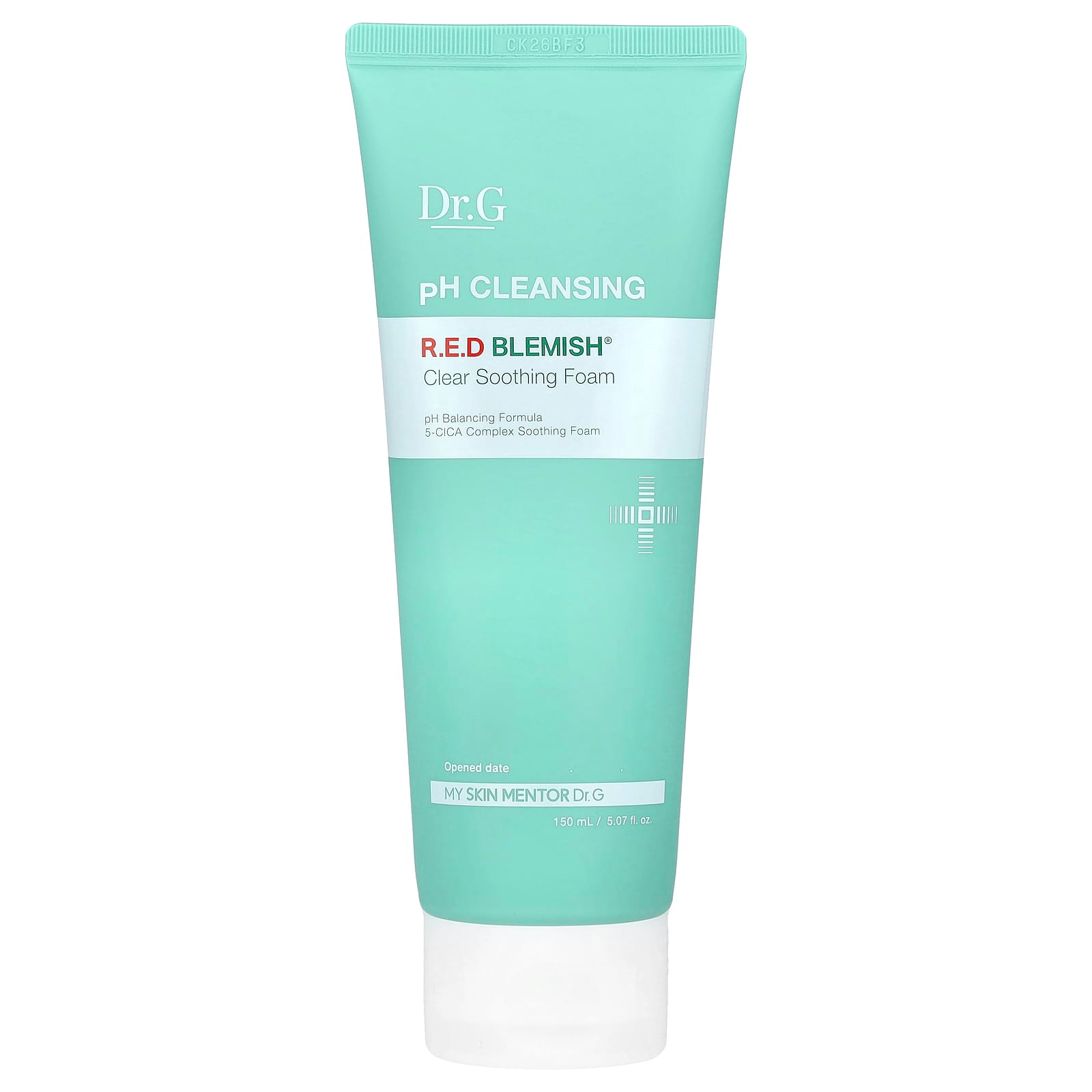 Dr.G - R.E.D Blemish Clear Soothing Foam pH Cleansing Formula 150ml.