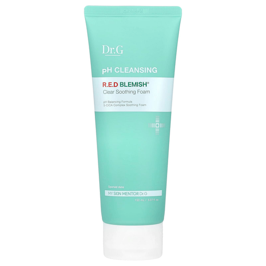 Dr.G - R.E.D Blemish Clear Soothing Foam pH Cleansing Formula 150ml.