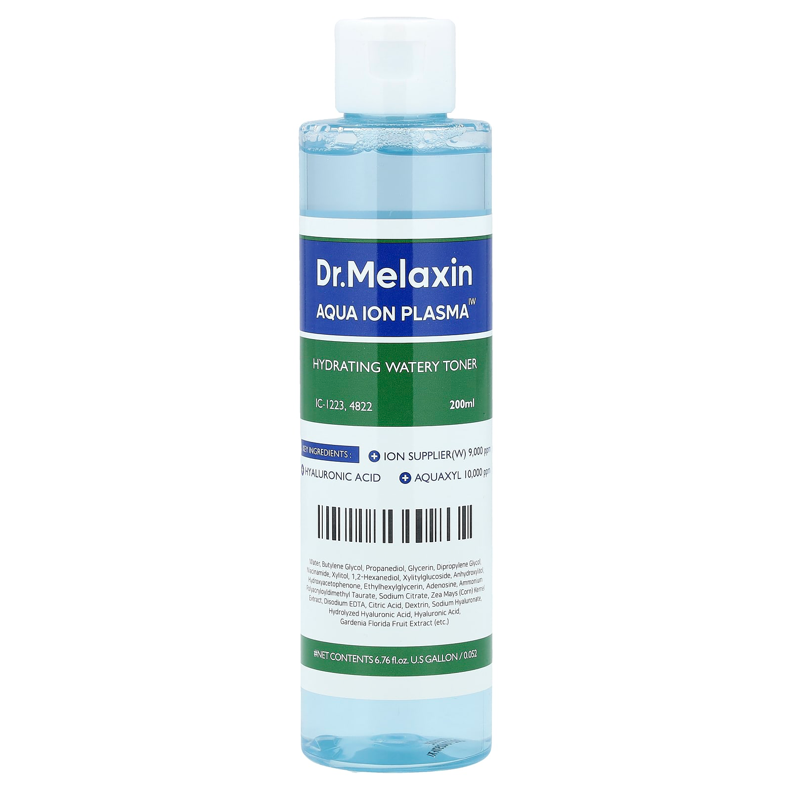 Dr.Melaxin - Aqua Ion Plasma Hydrating Watery Toner 200ml.