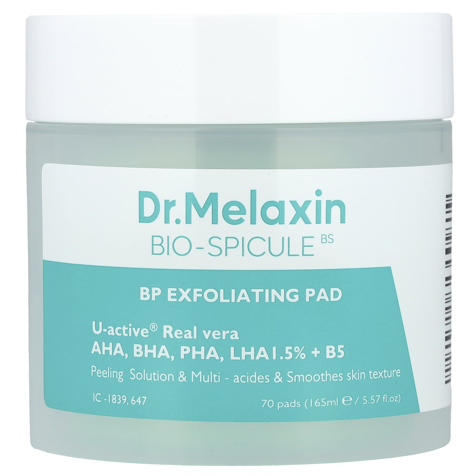 Dr.Melaxin - Bio-Spicule B5 BP Exfoliating Pad (70 Pads)