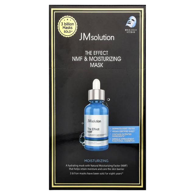 JM Solution - The Effect NMF & Moisturizing Mask 24ml. (Pack of 3)