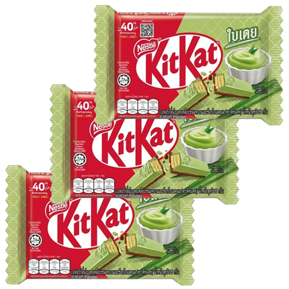 KitKat - Pandan 35 g. (Pack of 3) - Made in Malaysia