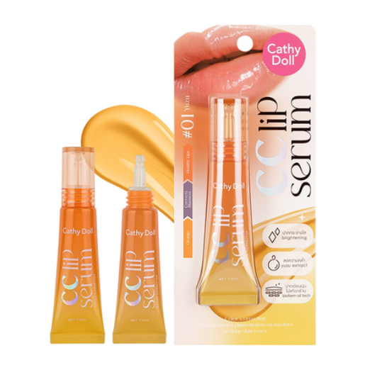 Cathy Doll - CC Lip Serum Color Corrector - Yuzu 10g.