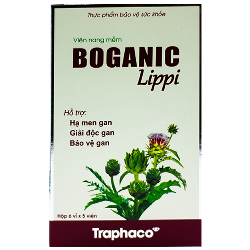 Traphaco - Boganic - Lippi Liver Detoxification and Protection (30 Capsules)