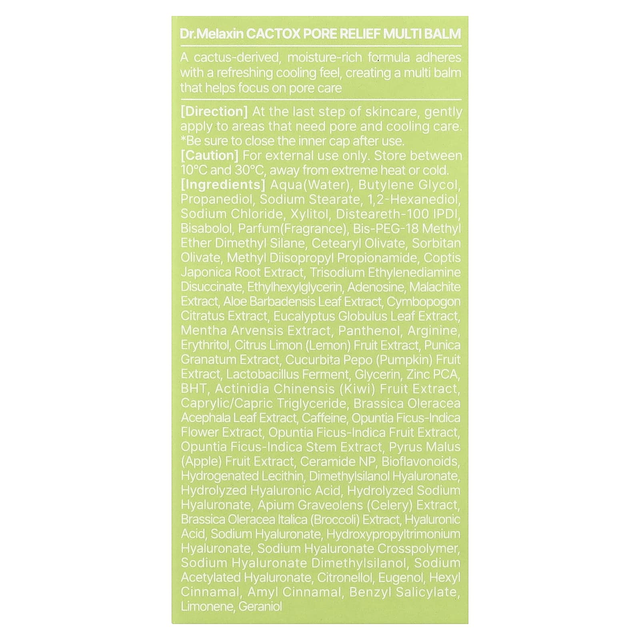 Dr.Melaxin - Cactox Pore Relief Multi Balm 25g.