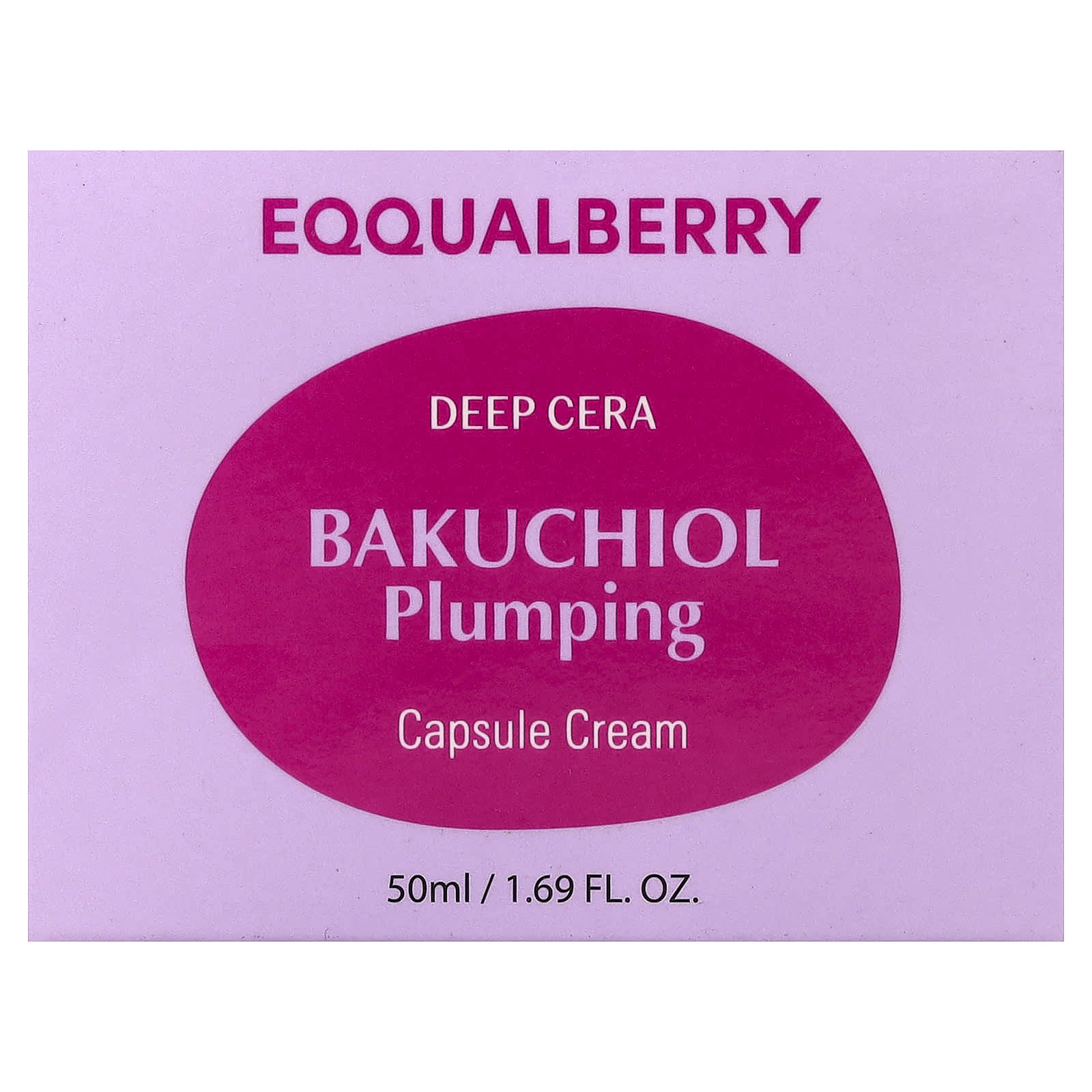 EQQUALBERRY - Bundle of: 1x Bakuchiol Plumping Serum 30ml. + 1x Bakuchiol Plumpin Capsule Cream 50ml.
