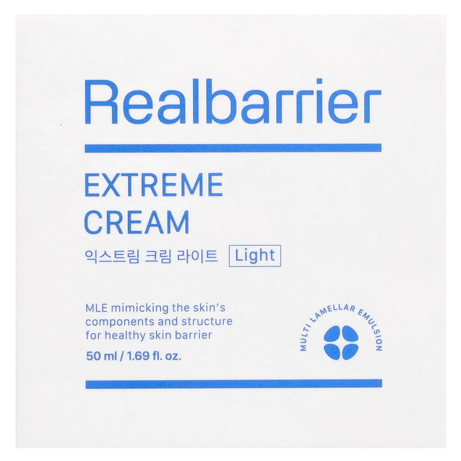 Real Barrier - Realbarrier Bundle of 1x Extreme Cream Light 70ml. + 1x Extreme Cream Light 30ml.